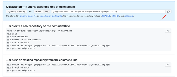 IntelliJ IDEA Setting Repository 