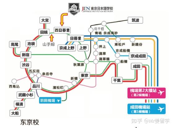 语言学校 Jin东京日本语学校 知乎