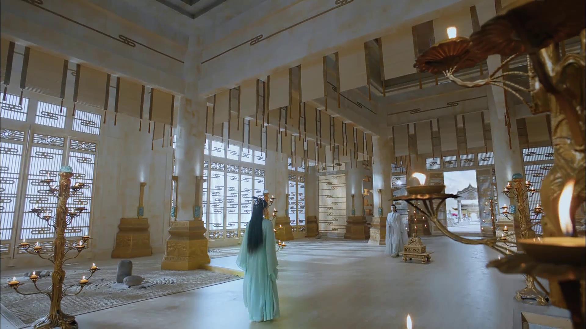 镜头转至天界,璇玑宫.且缕缕逻辑关系,往前走走剧情吧.