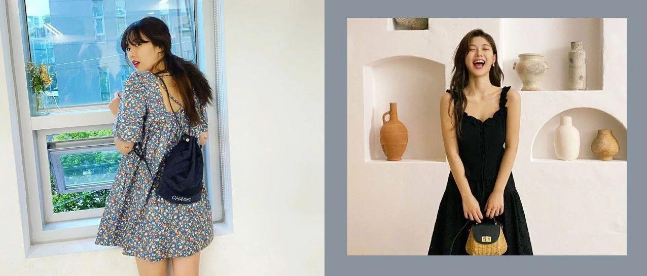 近期明星好看私服 种草了zara Hm网红裙 知乎