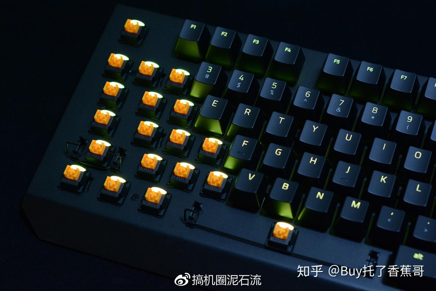 按键细无声黑寡妇蜘蛛精英版橙轴上手体验