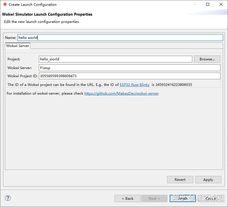 在Espressif-IDE中使用Wokwi仿真ESP32 - 知乎
