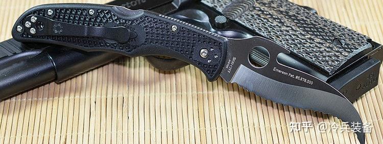 spyderco蜘蛛 c12sbk2w matriarch 2 女王2-文官 v g10柄 钢刃 爱默生