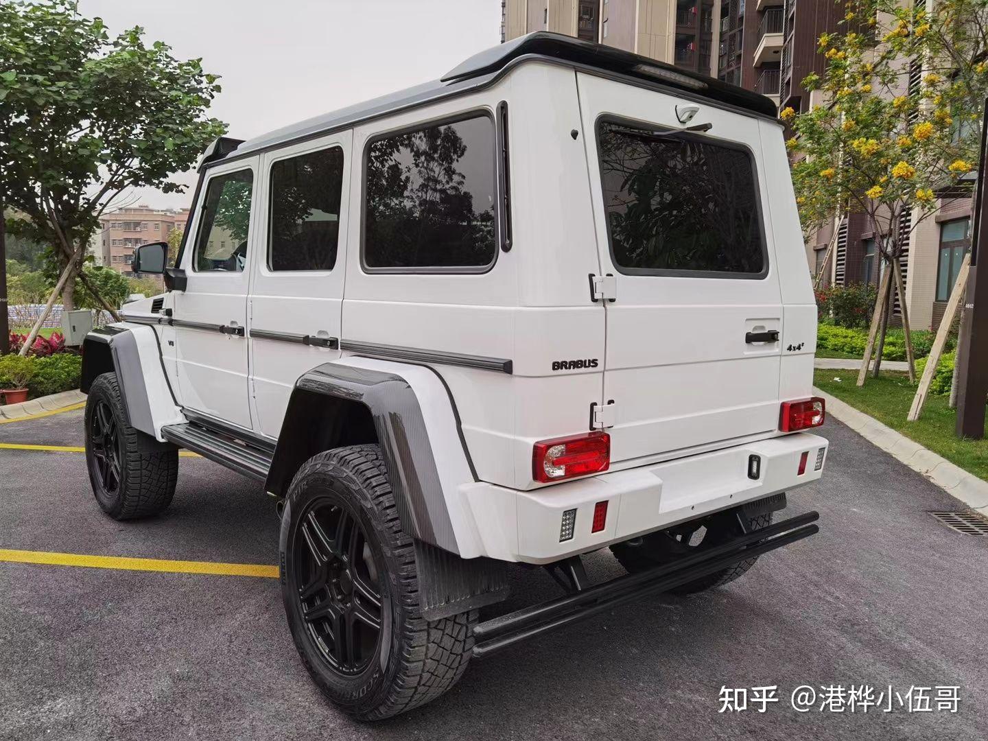 17年德版奔馳巴博斯g5004x4原廠巴博斯套件2把原裝鑰匙