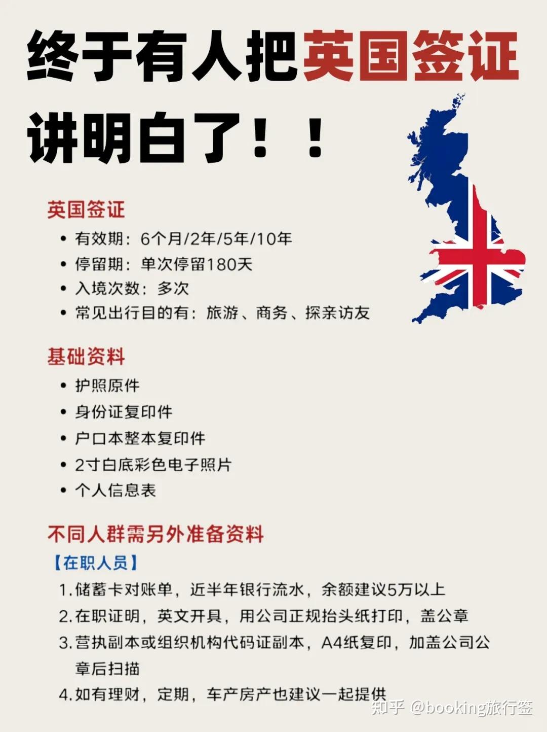 终于把英国签证讲清楚了!