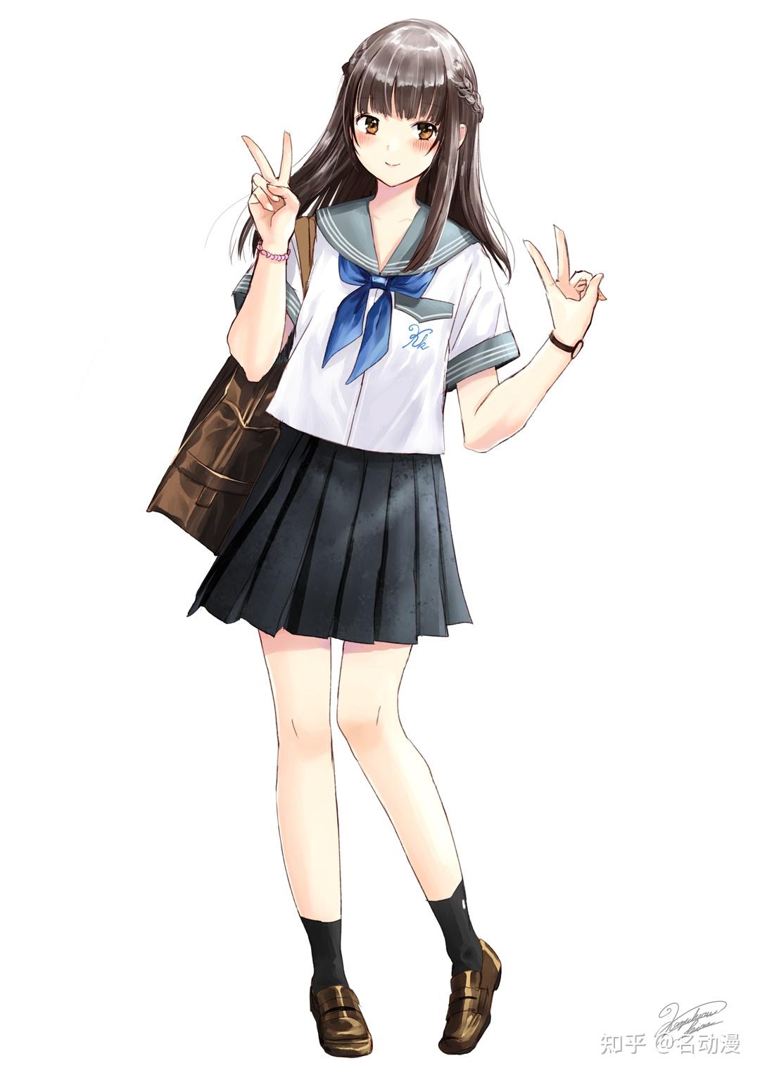 求推荐很会画穿水手服人物的画师