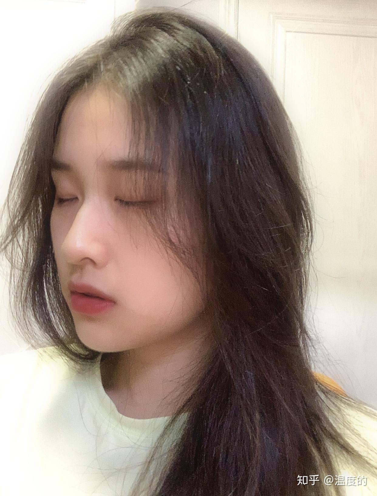 女生的素颜照什么样