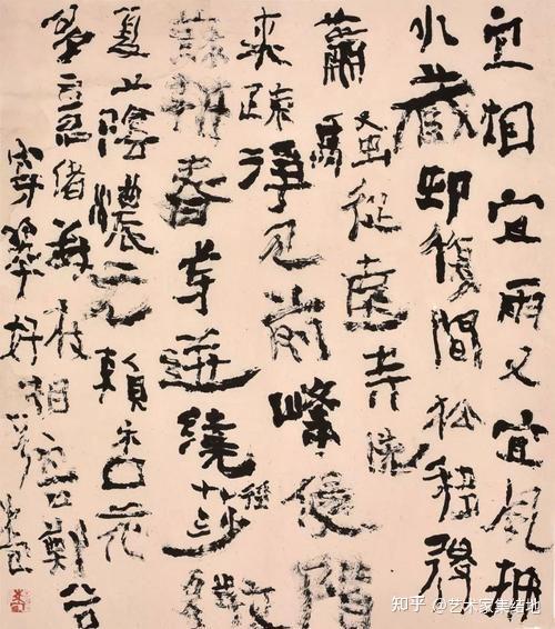 著名书法家曾翔百幅经典书法作品欣赏 - 知乎