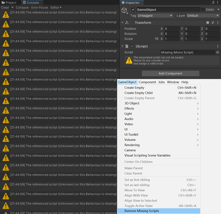 Unity missing 2021 3 