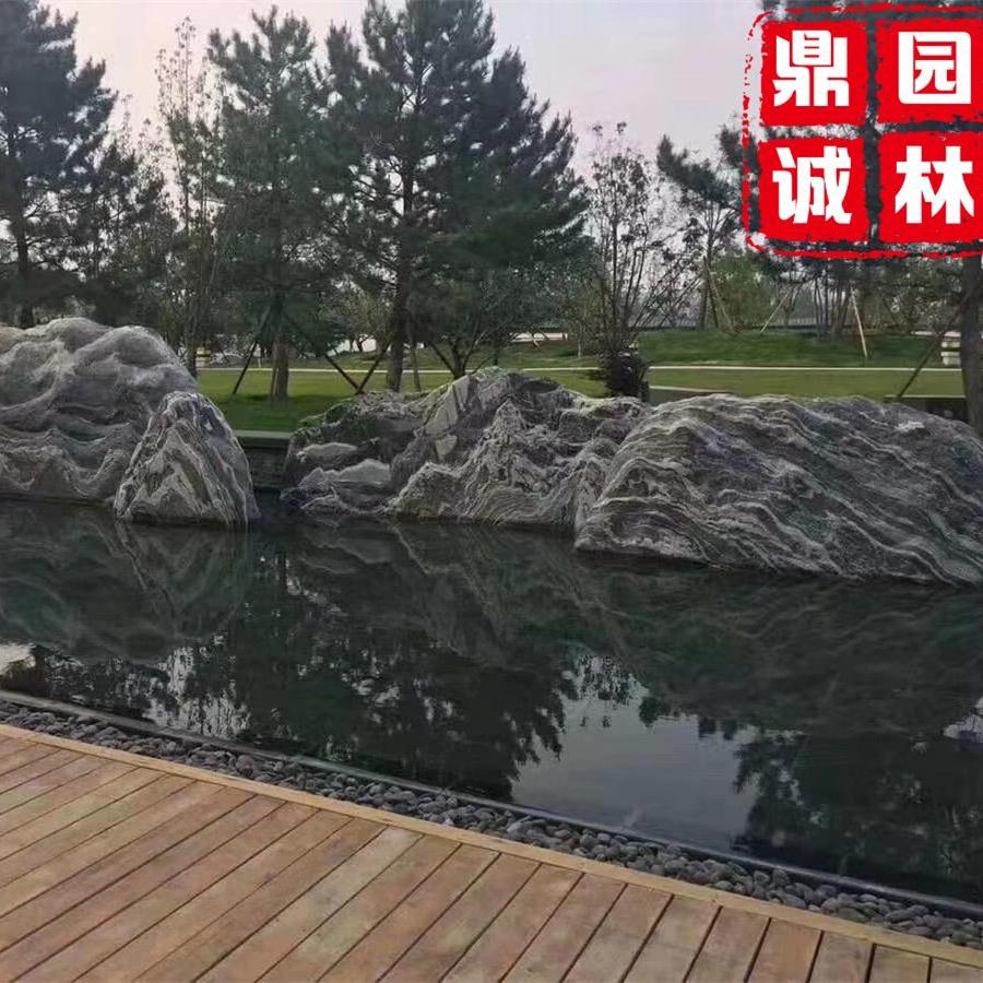 雪浪石切片组合造景图片,立体的泼墨山水画卷! - 知乎