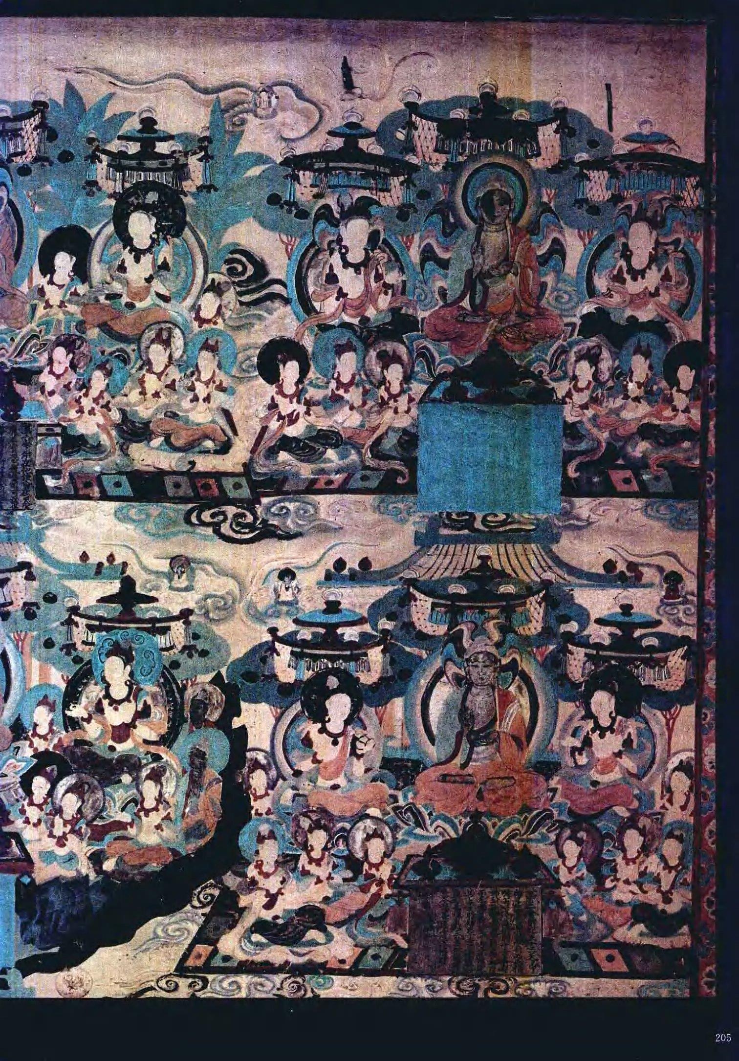 【神游千年,大美敦煌】晚唐-12窟-四壁三铺加屏风画,堂堂大观【高清大图200多幅】 - 知乎