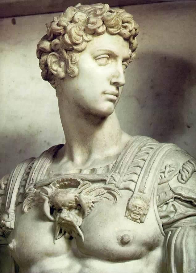 朱利亚诺·美第奇雕像 | 米开朗基罗他就是每个美术生的梦魇最难画的