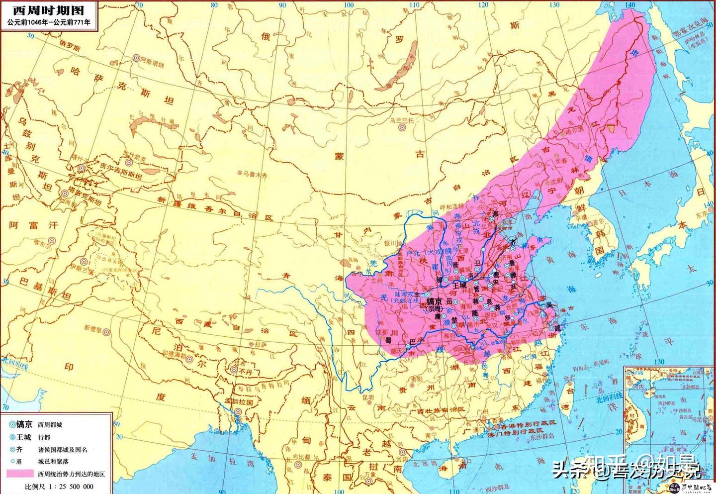 周朝分封制下的诸侯国 - 知乎
