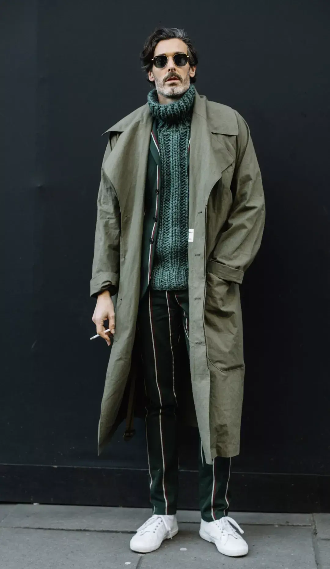 男性如何选择风衣