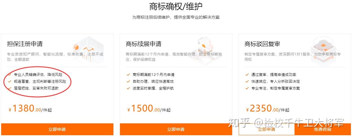 阿里云商标注册多少钱1件，多久递交商标局？