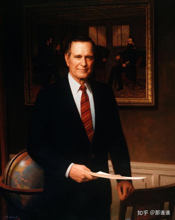 第41任美国总统老布什的一生,是传奇而精彩的一生.