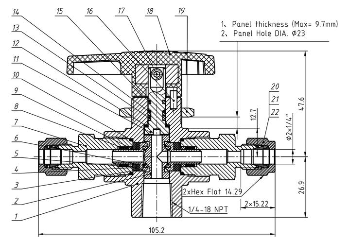 三通球阀的内部结构,一定弄明白