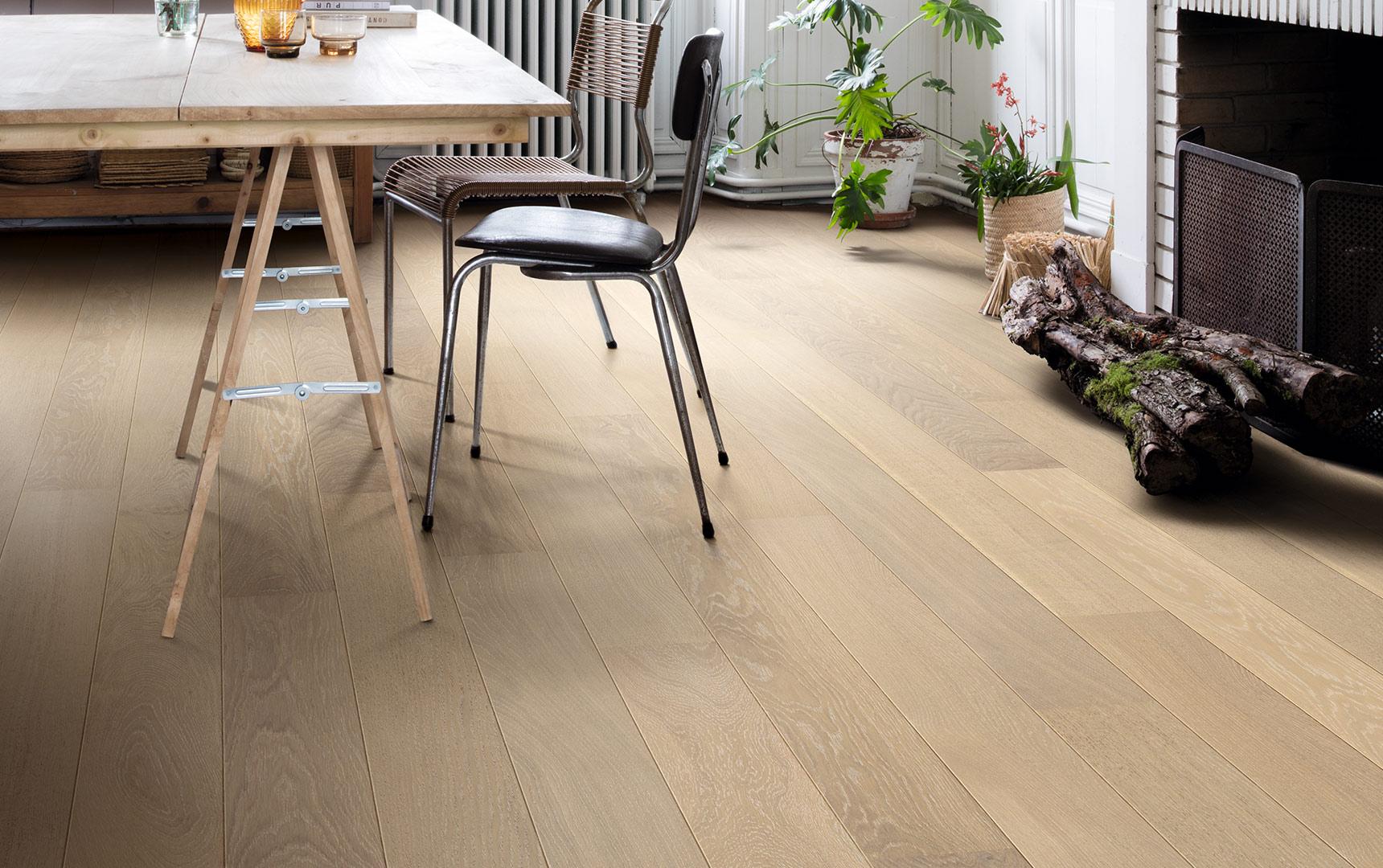 实木类木地板的美足以世代传承.