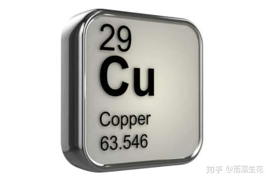 铜(cu):29号元素,第4周期第1副族铜是人体中不可缺少的微量元素.