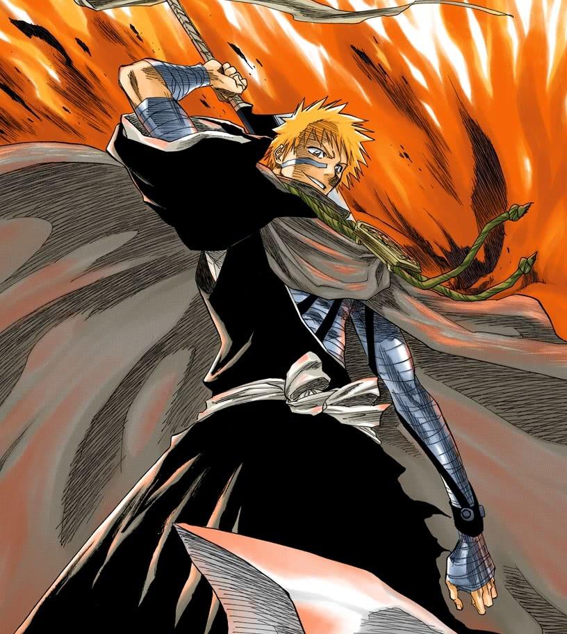 你认为在死神漫画中一护最帅的时刻是哪什么时候