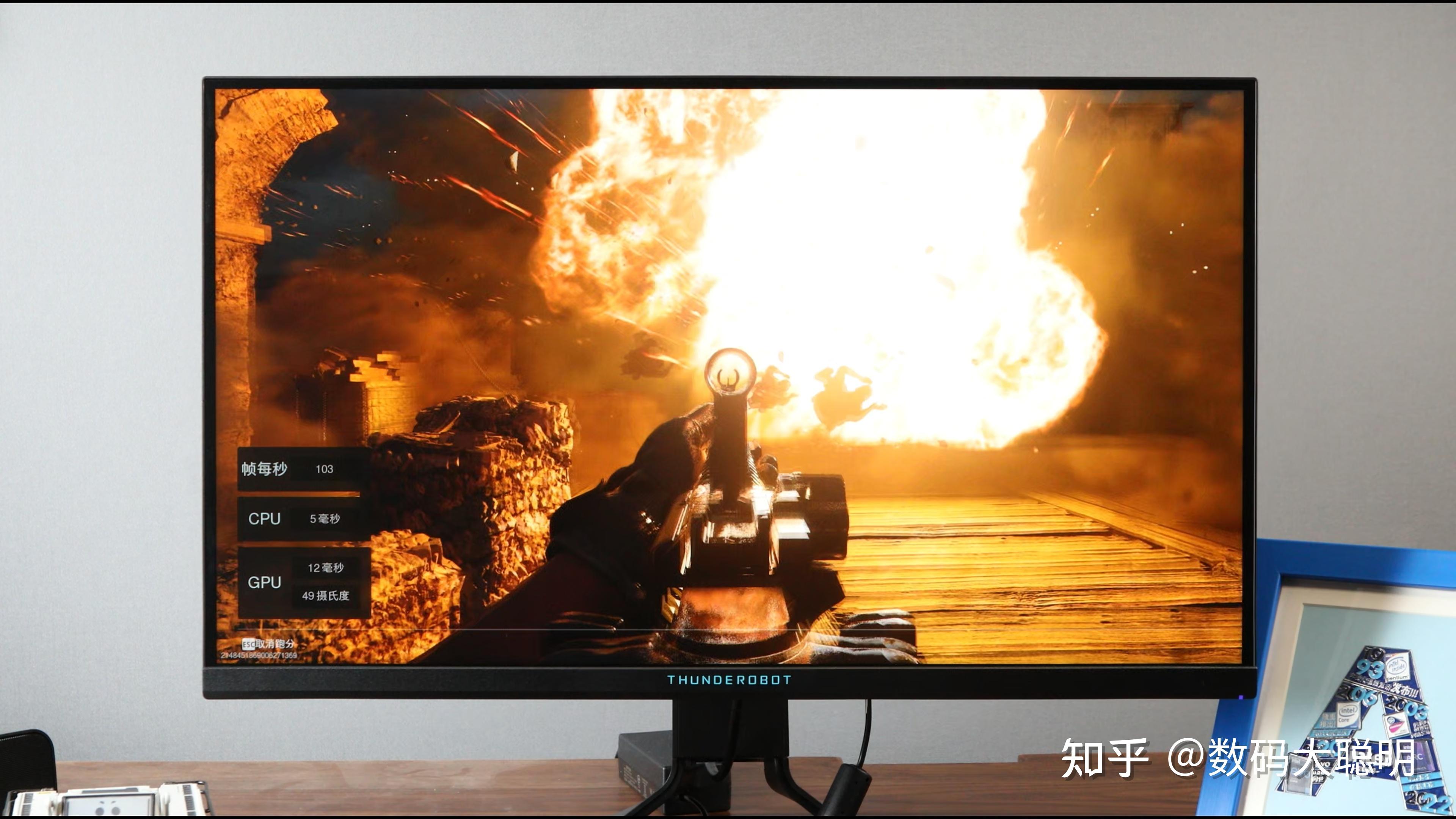 屏丨全球首款24寸2k240hz显示器雷神lq25f240l综合评测fps发烧而生但