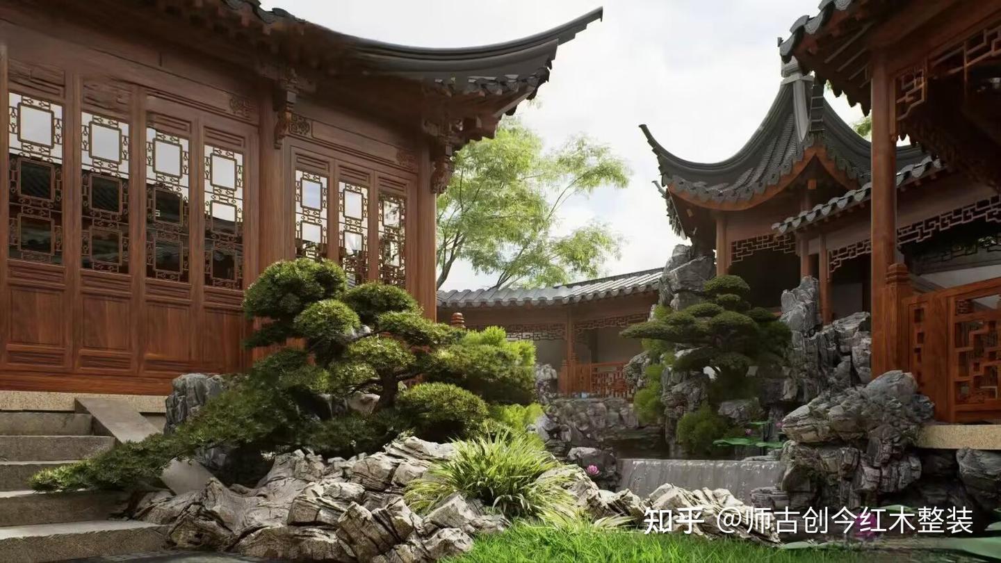 中式合院,诠释着"天人合一"的东方美学 - 知乎