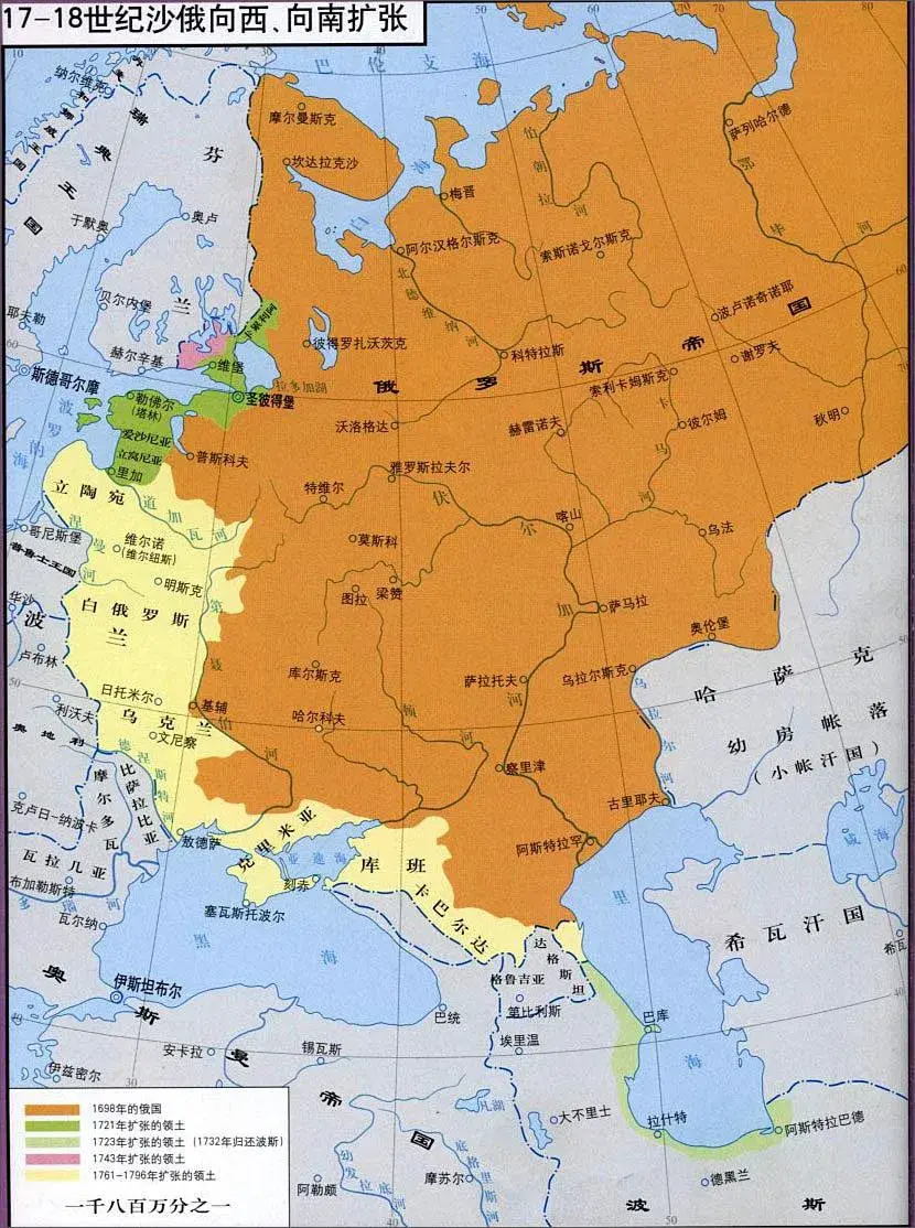俄罗斯车臣高清地图图片