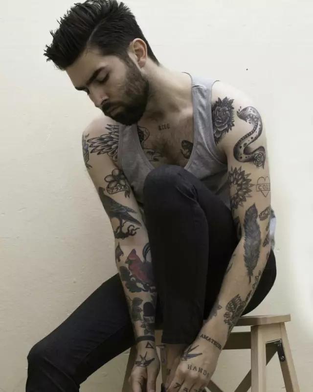为纹身的男性正名遇到有纹身的男人不嫁你是傻子