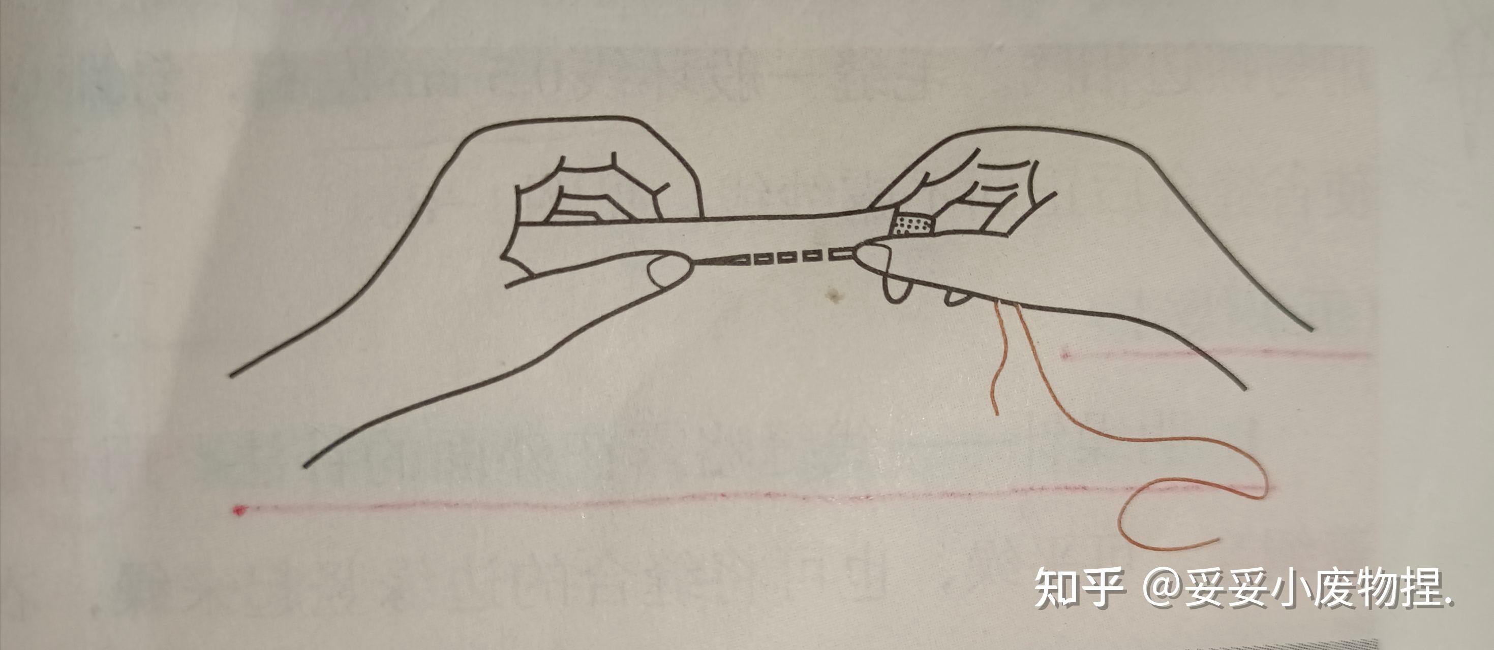 常用的手缝针法有哪些? - 知乎