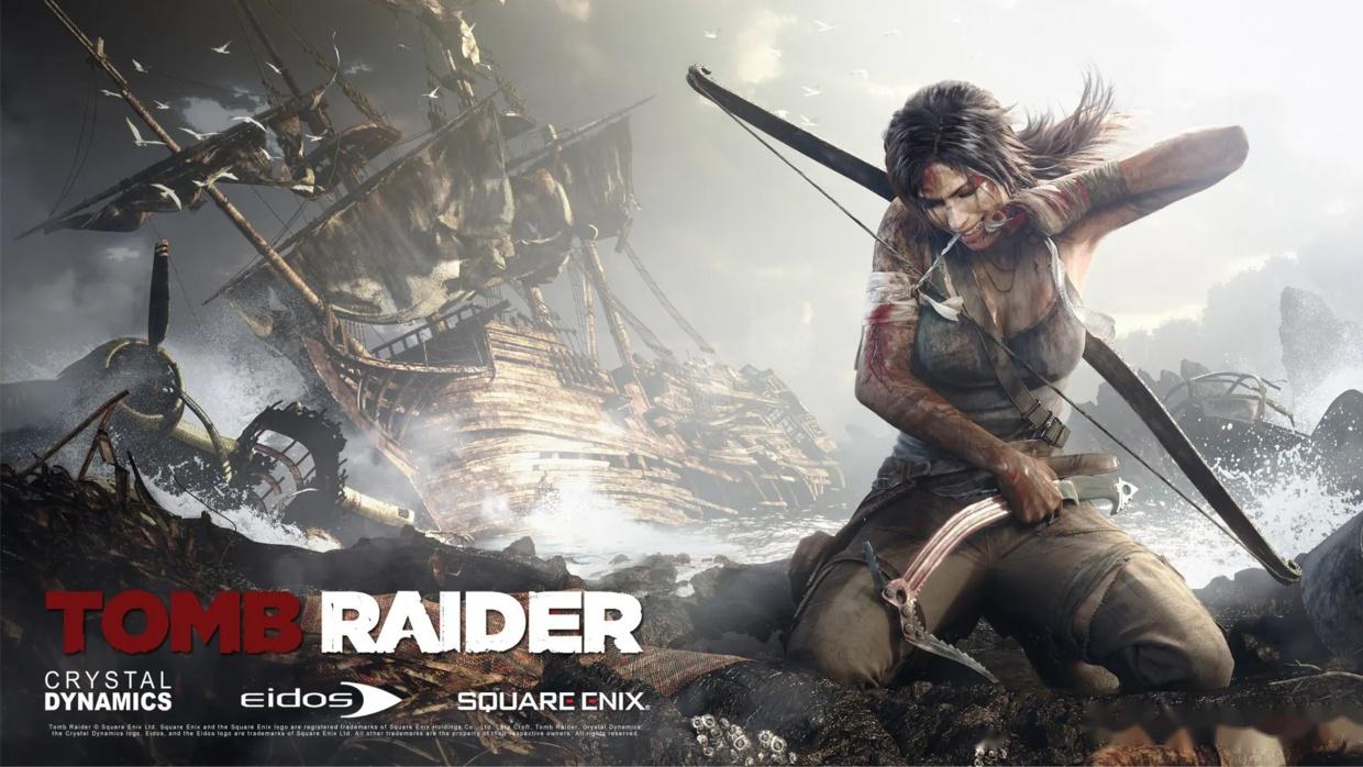 《古墓丽影9》中,劳拉为了继承父亲的遗志和志同道合的同窗好友珊曼莎