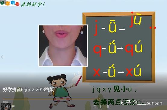 小学拼音声母jqx的教学怎么最快学会好学拼音第6课