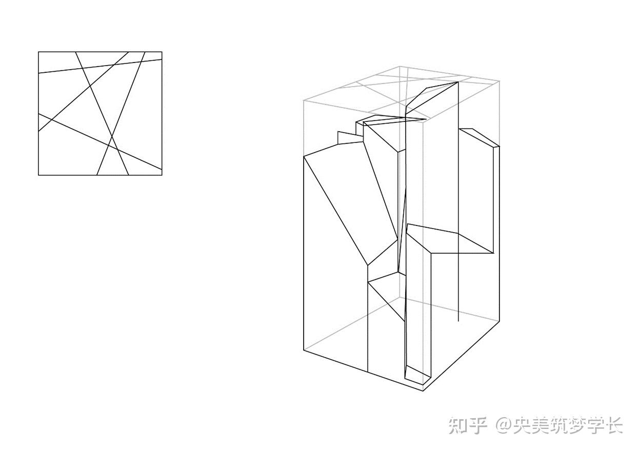 立体构成设计草图图片