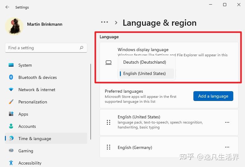 如何更改 Windows 11 显示语言 - 知乎