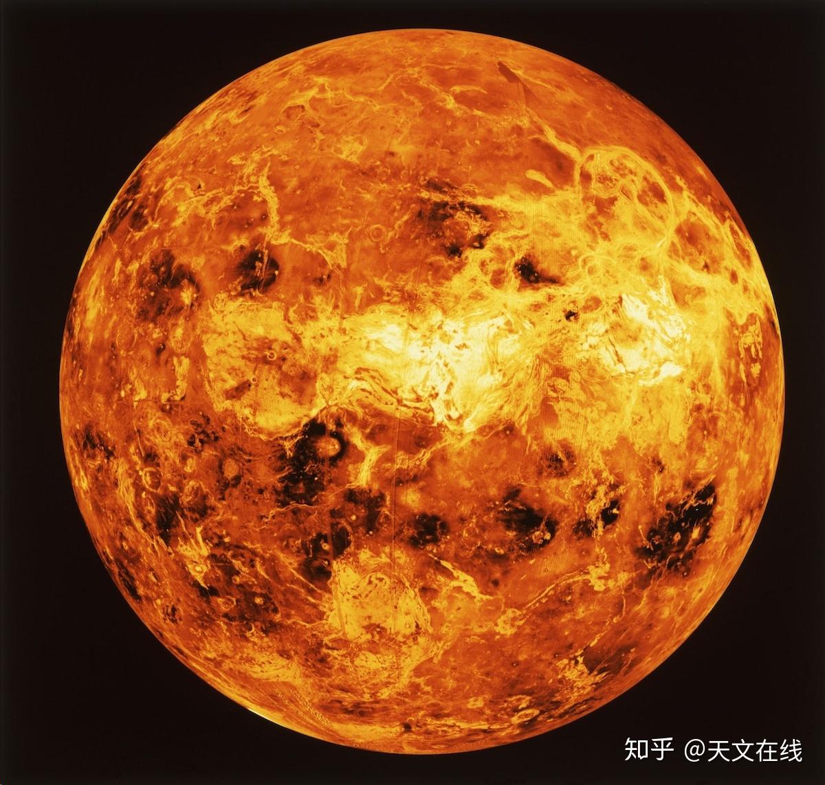 太酷了金星看起来像水世界是这样的