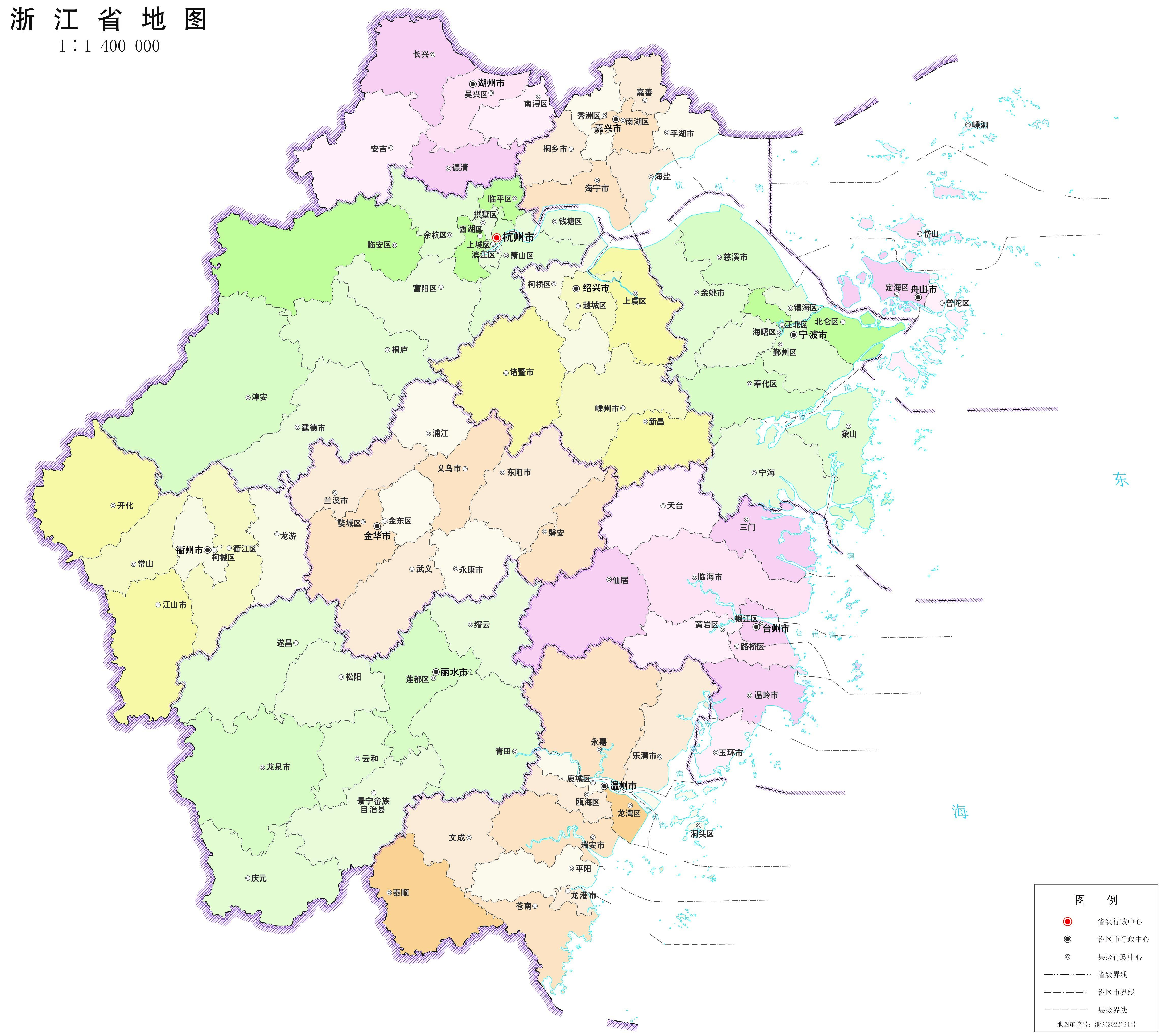 中国34个省级2022年高清行政地图和名称来源解读（值得收藏） - 知乎