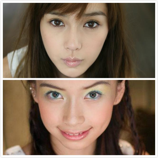 angelababy的整容效果怎么样如果没有整容前照片做对比的话能不能看