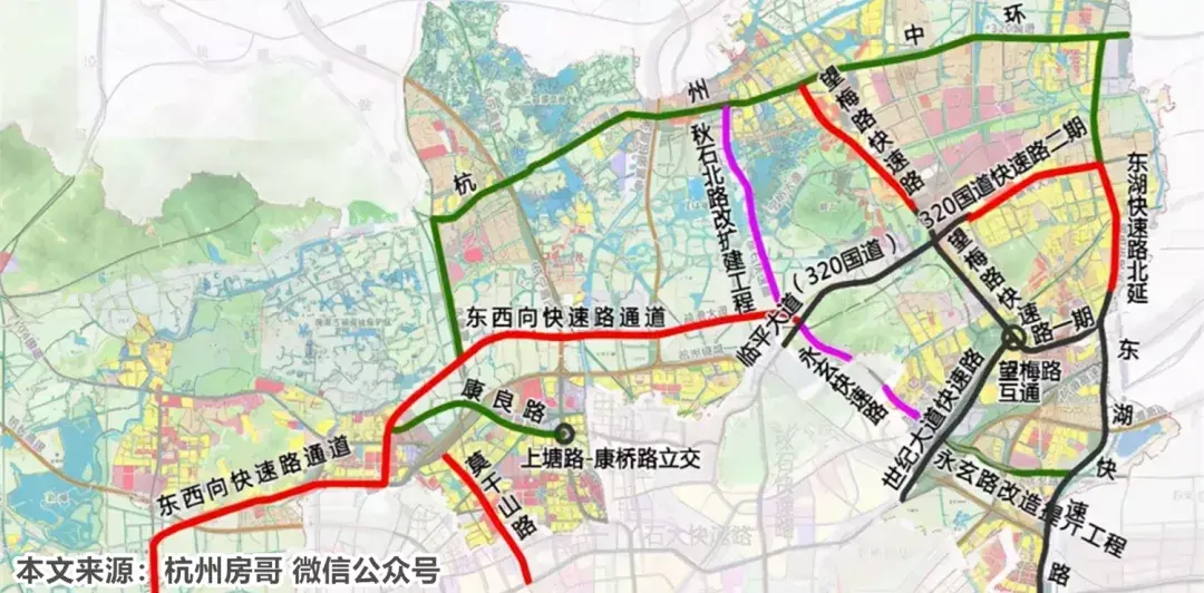 杭州楼市现状临平余杭共同开工杭州进入中环时代