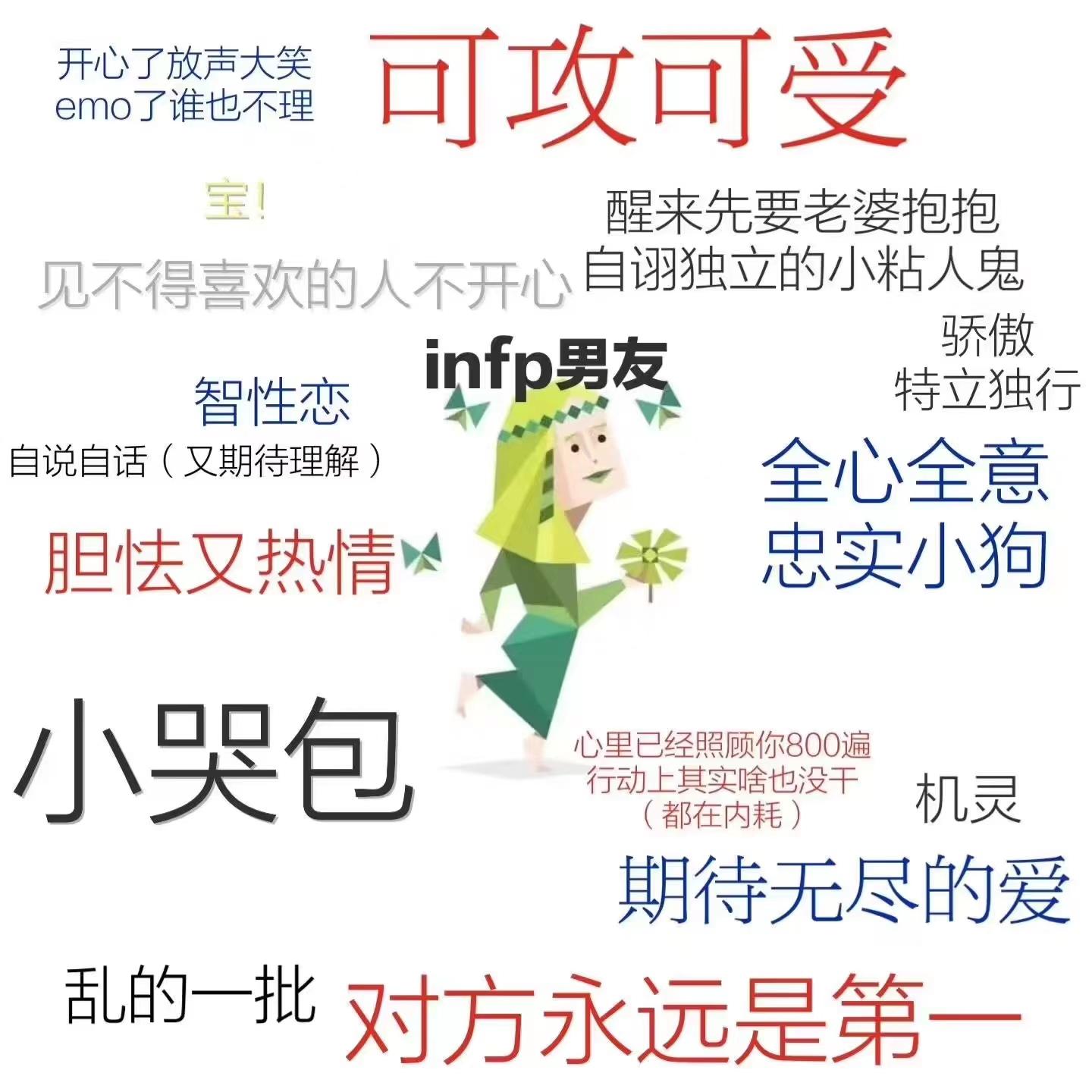 infp型人格表情包图片