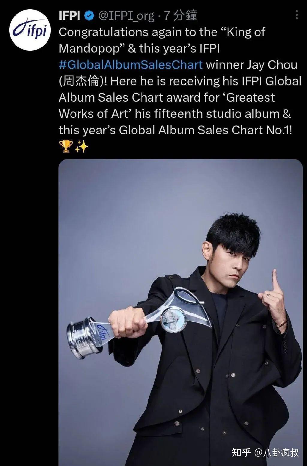 创造历史！周杰伦《最伟大的作品》成为全球销量冠军！ - 知乎