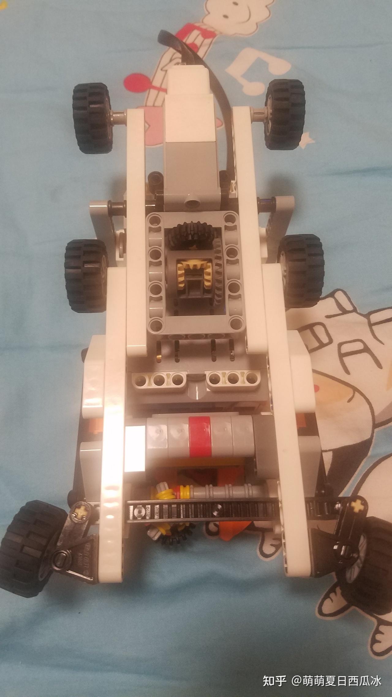 ev3六轮车机器人原创10图慎入