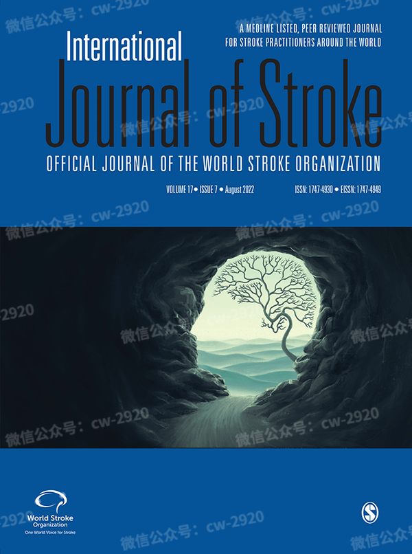 医学SCI：《国际卒中杂志》International Journal Of Stroke - 知乎