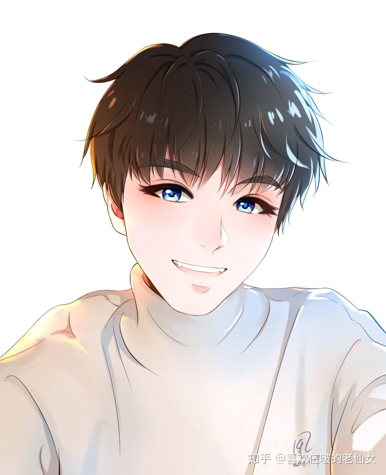 能分享一下王俊凯的动漫照片吗