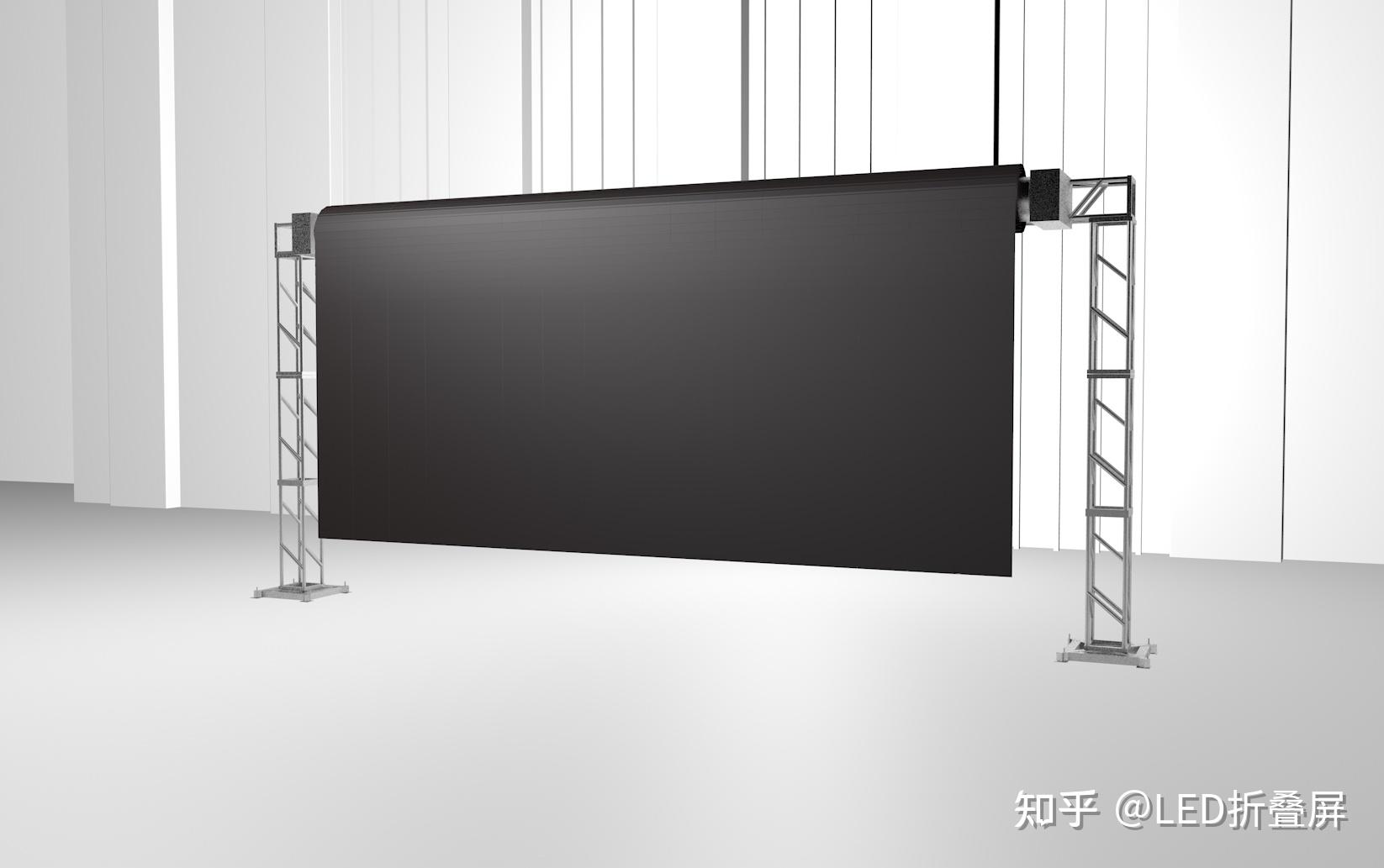 LED卷帘屏有什么特点? - 知乎