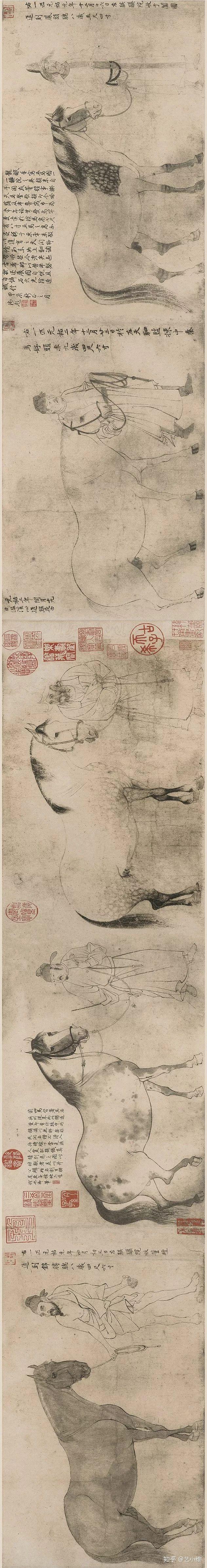 書　 余紹宋　中国文人　唐書　一行書　双幅　対聯　掛軸　肉筆保証　中国近現代 上博东馆第二轮书画高清全纪录：中国历代绘画馆（明代） - 知乎