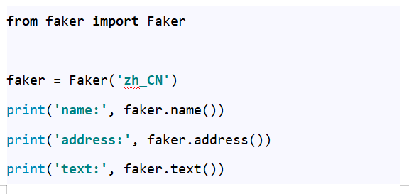 Pyobject Faker python完美测试数据之faker - 知乎