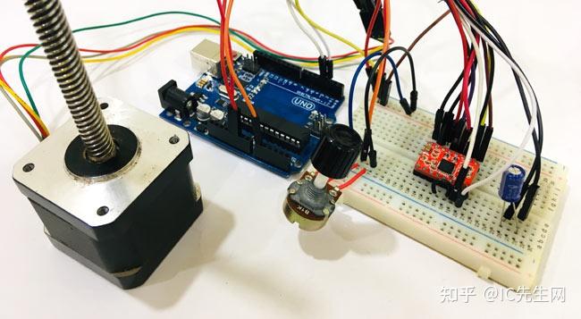 使用 Arduino 和 A4988 步进驱动器模块控制 NEMA 17 步进电机 - 知乎