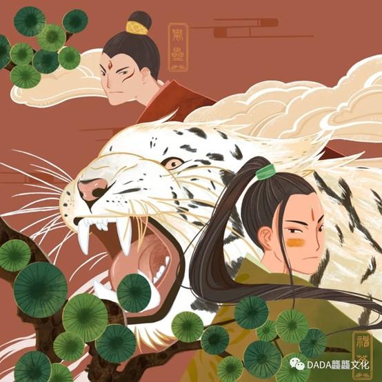 中国最古老的人形门神神荼郁垒