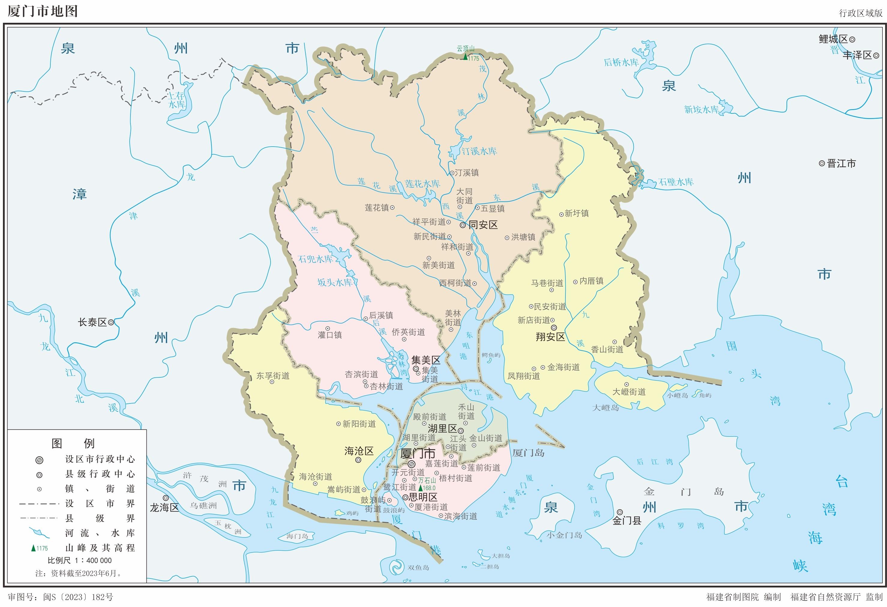 福建省2023年版行政区划地图(含9大地级市高清地图) - 知乎