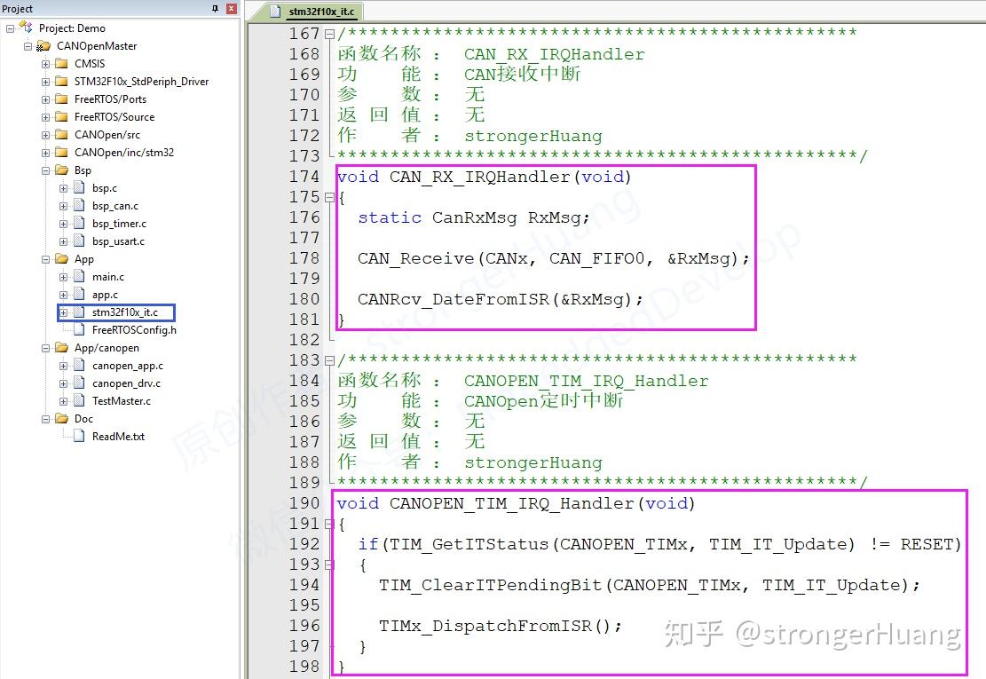 Openstm32 Community Site Can1rx0irqhandler Never Fires