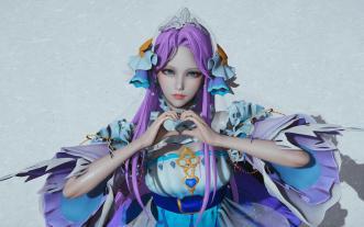 HS2王者荣耀大乔挚爱花嫁